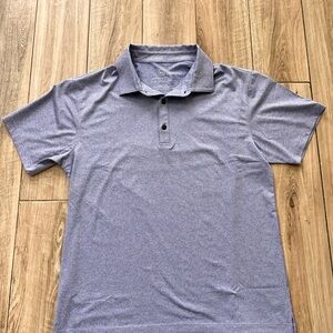 Men’s Foreign Rider Co. Blue Polo Shirt size 3 (L)